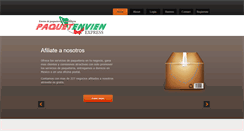 Desktop Screenshot of paquetenvien.com