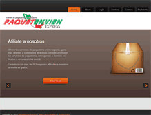 Tablet Screenshot of paquetenvien.com